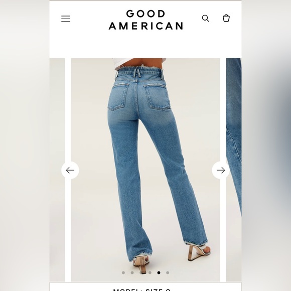Good American Jeans size 00 - Picture 5 of 5